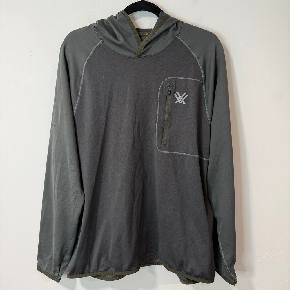 Men's Gray Hoodie with Pocket
